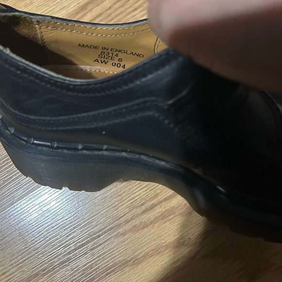 Vintage 8314 Dr. Martens Black Leather Oxfords main image 3